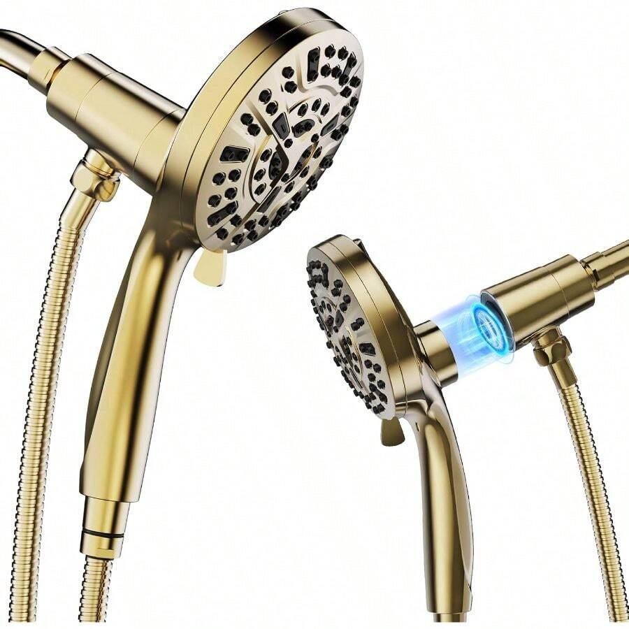 High Pressure Shower Head Handheld - High Pressure 10 Ways Handheld Shower