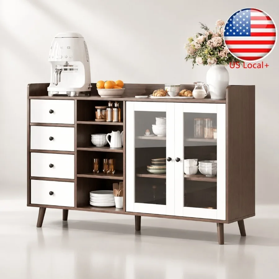 Storage & Organization - 55 Glass Door Sideboard for Living