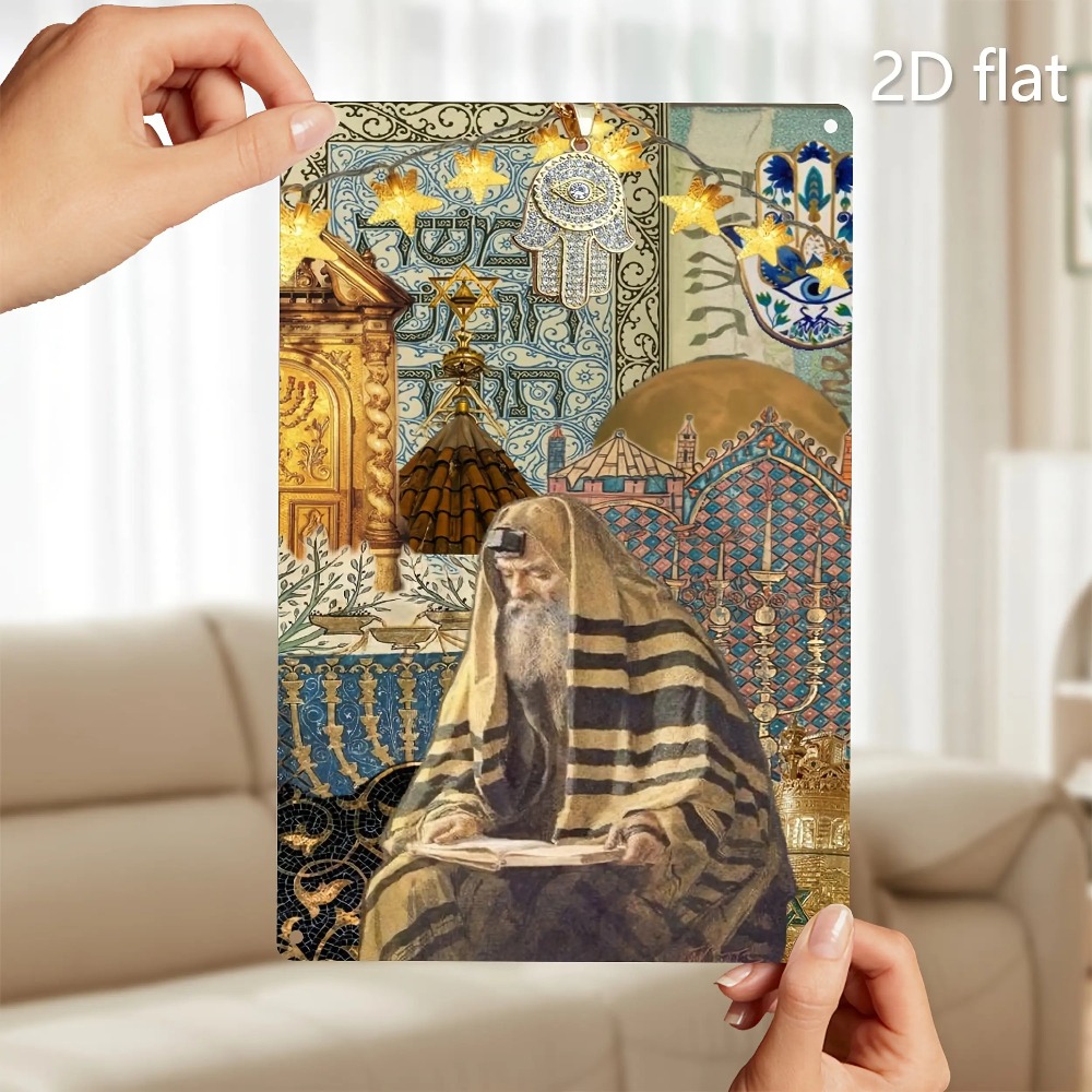 CIFBUY Vintage Jewish Elder Re - Home Decor recension och pris