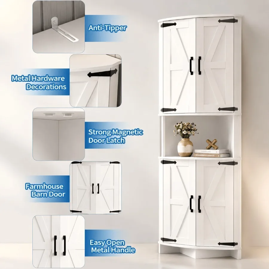 64.8 Tall Corner Cabinet with  - Kitchen recension och pris