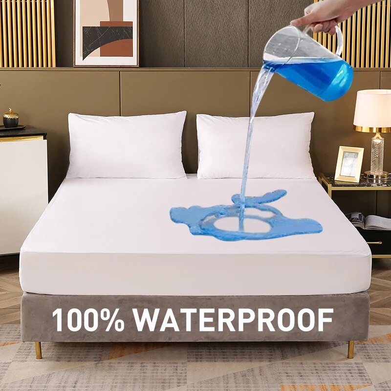 Waterproof Fitted Sheet Beddin - Waterproof Mattress Protector Breathable recension och pris