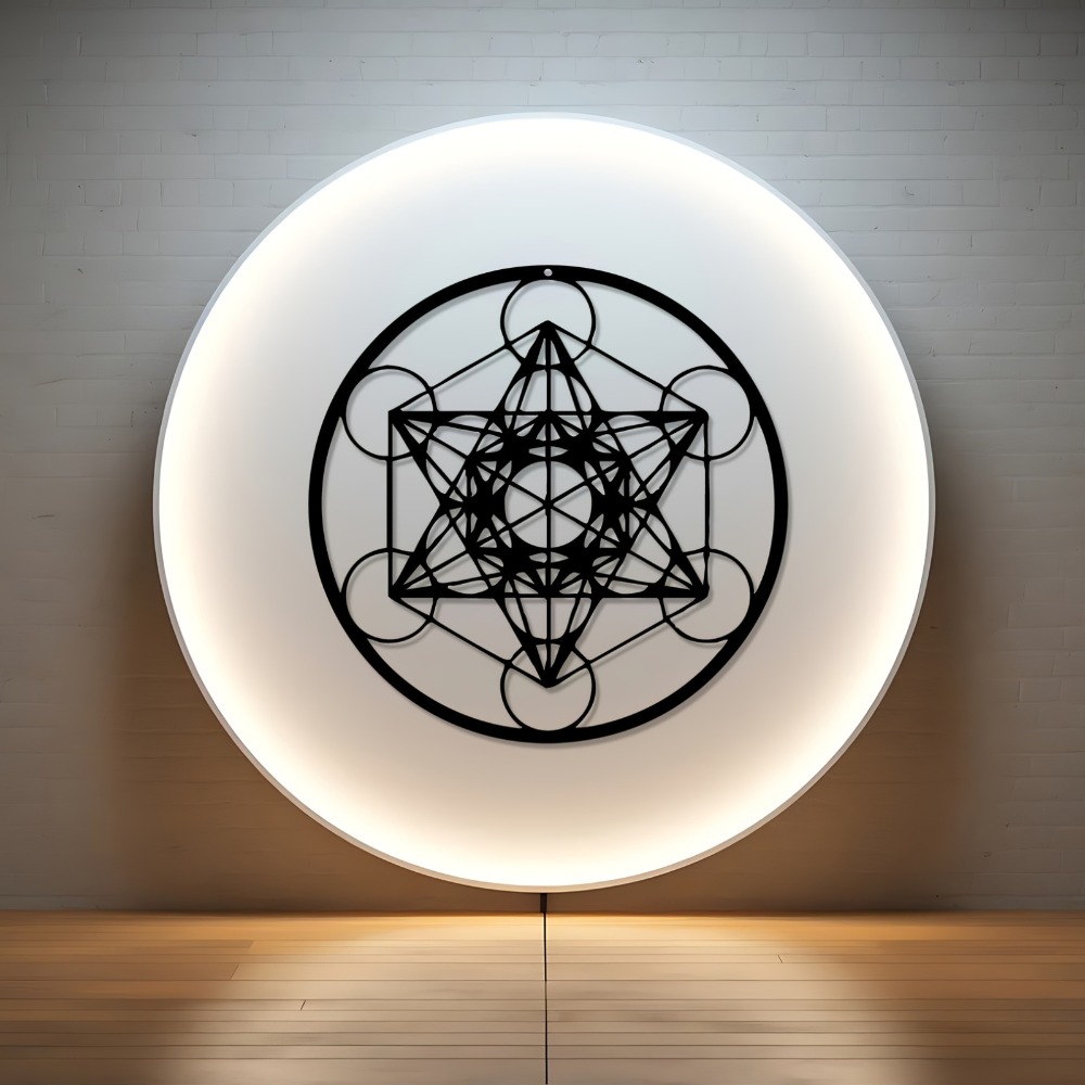 CIFBUY Iron Wall Art Star of D - Home Decor recension och pris