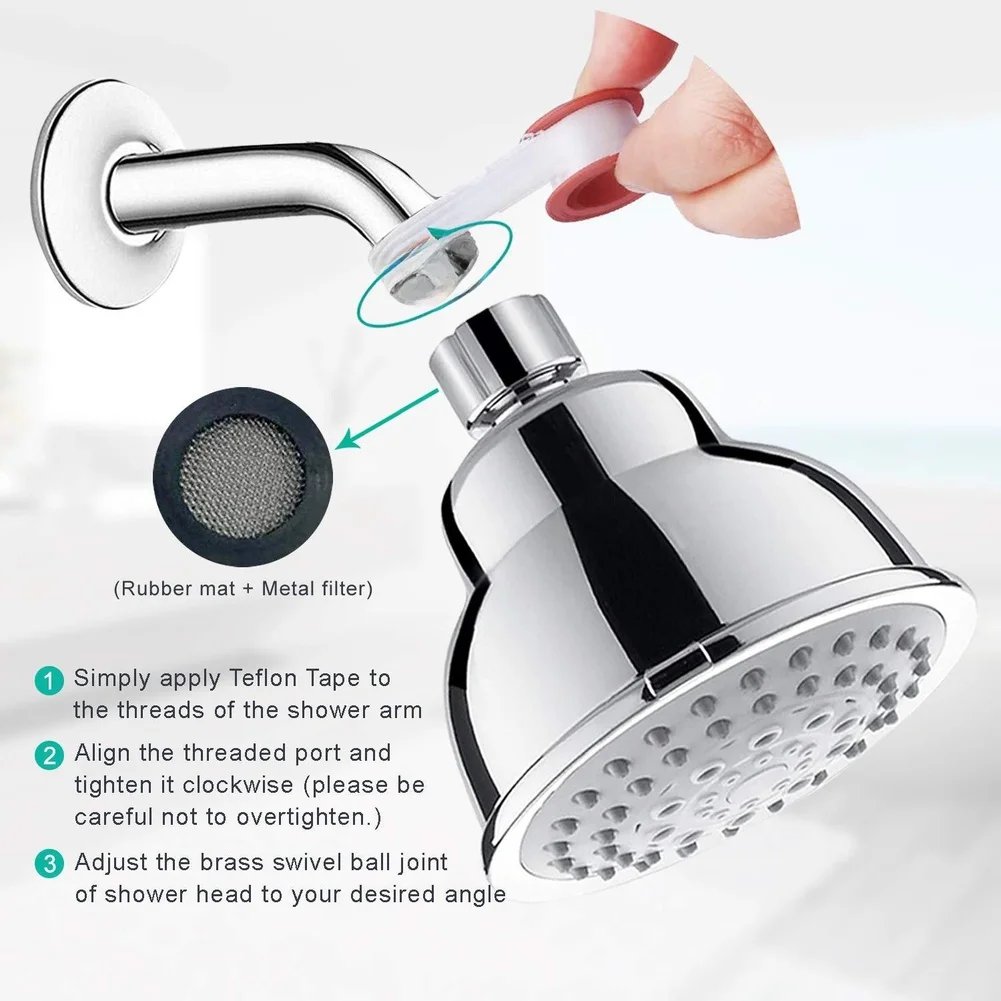 High Pressure Handheld Shower  - High Pressure Shower Head Handheld recension och pris