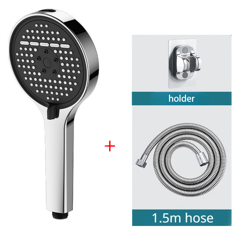 Pressure-Boosting Shower Head  - High Pressure Shower Head Handheld recension och pris
