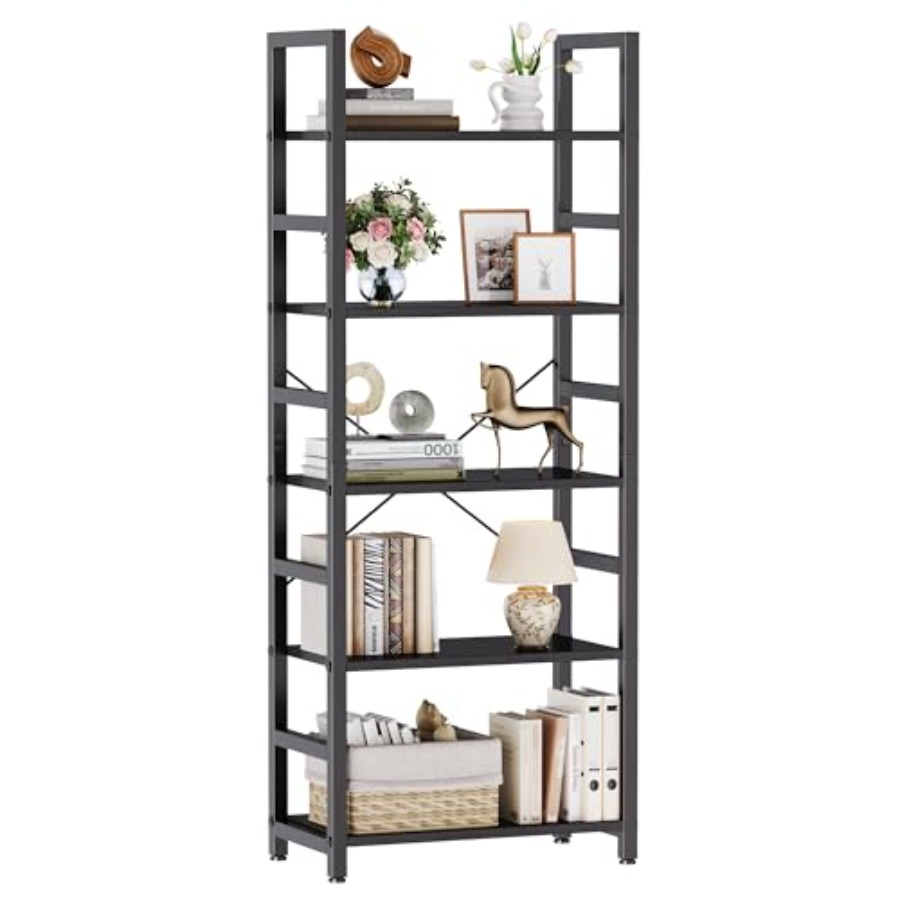 5-Tier Bookshelf, Modern Tall  - Storage & Organization recension och pris