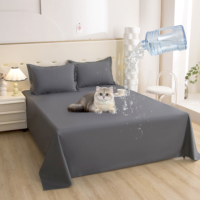 Bed Flat Sheet TPU Waterproof  - Waterproof Mattress Protector Breathable recension och pris