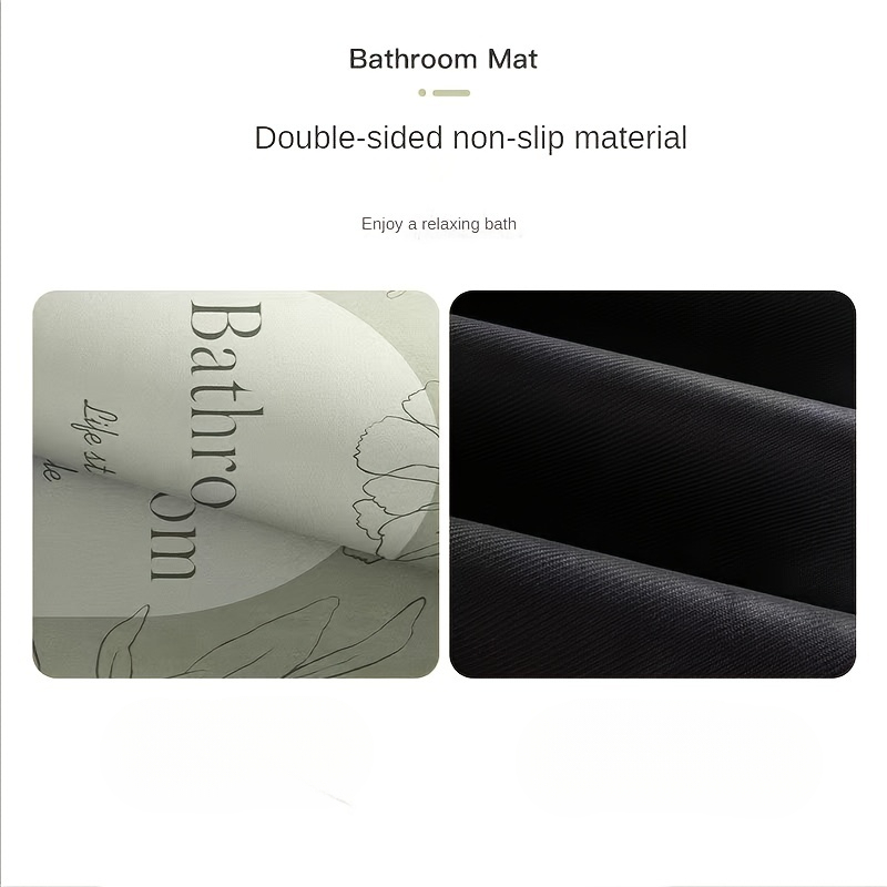 Square Entrance Mat Quick Dry  - Quick Dry Diatomite Bath Mat recension och pris