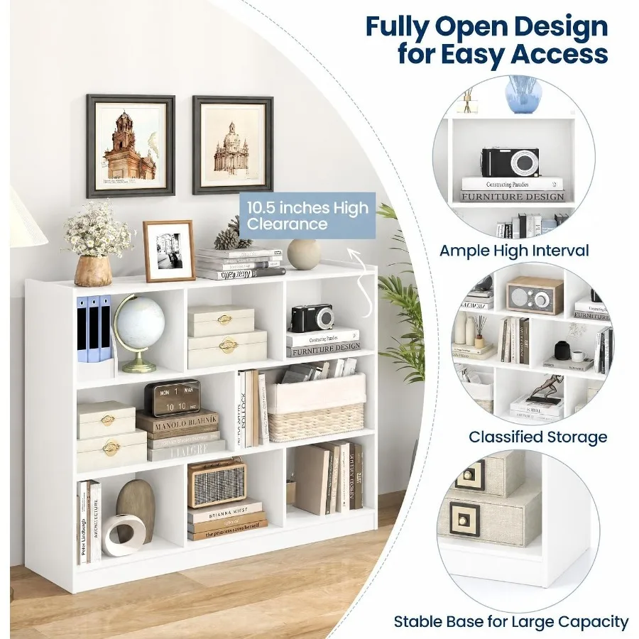 8-Cube Bookcase for living roo - Storage & Organization recension och pris
