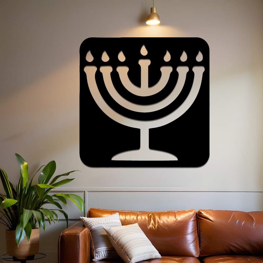 CIFBUY Vintage Menorah Metal W - Home Decor recension och pris