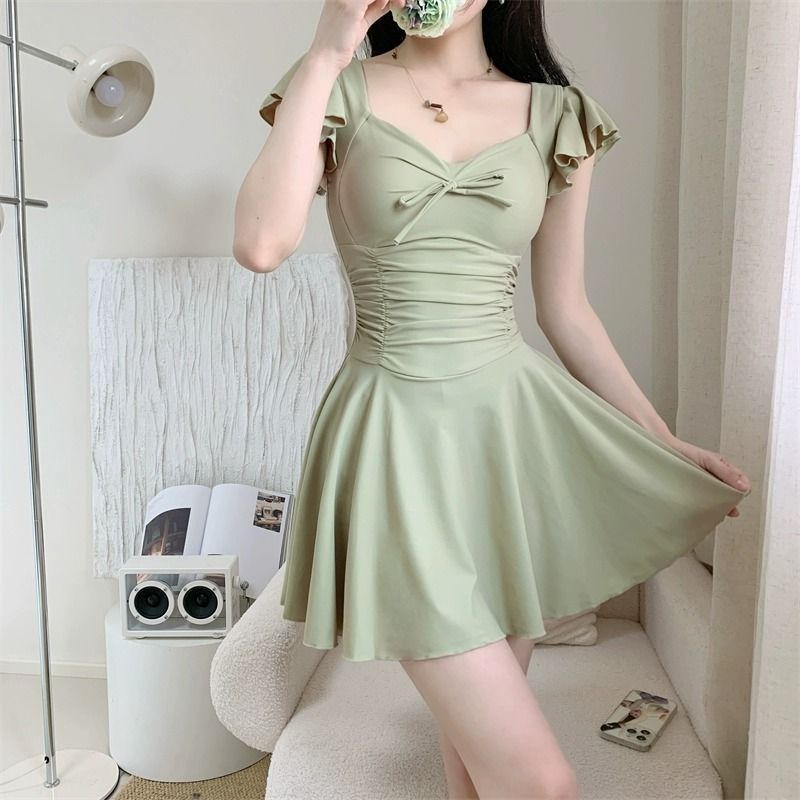 2026 New Women Skirted Swimdre - Bath recension och pris